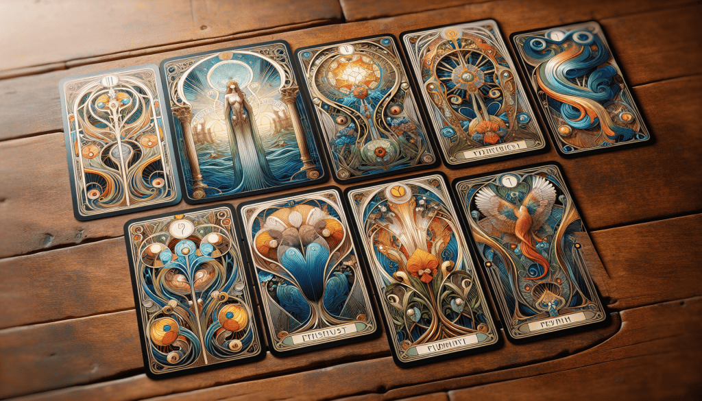 Mistični Šarm Tarot Art Nouveau Decka: Estetika i Značenje Mistični Šarm Tarot Art Nouveau Decka: Estetika i Značenje